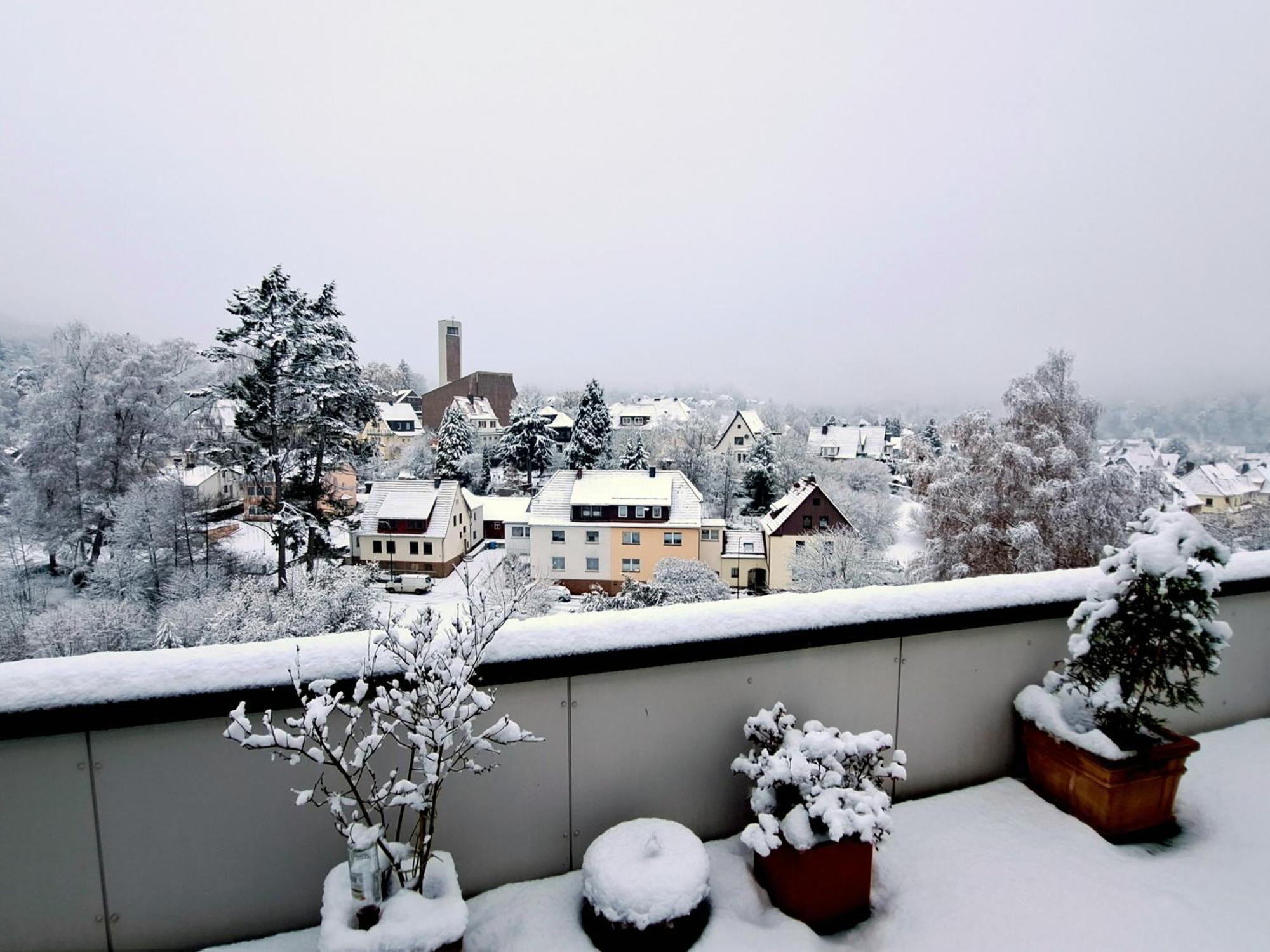 Appartamento Das Kleine Penthouse Mit Kamin Bad Sachsa Esterno foto