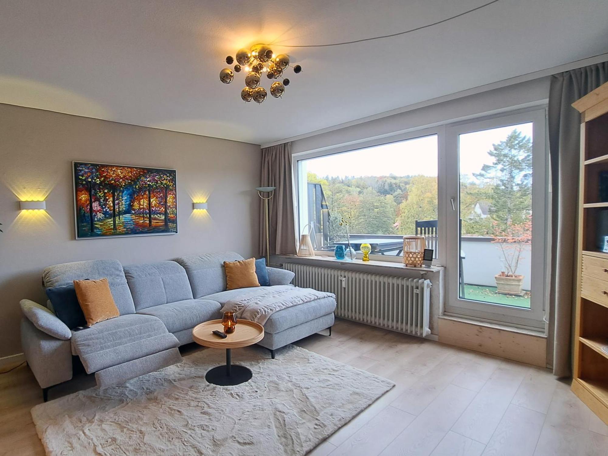 Das Kleine Penthouse Mit Kamin Bad Sachsa Esterno foto